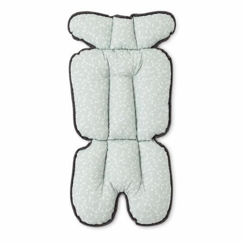 BBP_bj_5075 Saltea reversibilă cărucior și scaun de masă Soft Cotton verde 65x30 cm imagine principală BebePrice.ro [1]