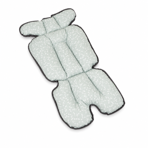 BBP_bj_5075 Saltea reversibilă cărucior și scaun de masă Soft Cotton verde 65x30 cm imagine principală BebePrice.ro [2]