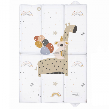 Salteluta de infasat, pliabila, impermeabila, 60x40 cm, Giraffe , BebePrice [1]