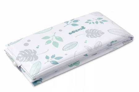 Salteluta de infasat, pliabila, impermeabila, 58x40 cm, Green Leaf , BebePrice [1]