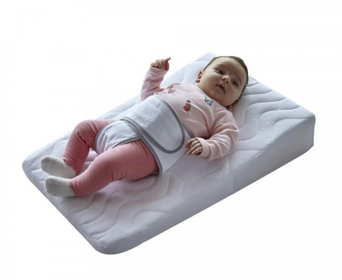 Lenjerii patut - Salteluță-poziționator-Reflux-Pillow-SoftAngle-Alb-premium-pentru-bebelusi---BebePrice.ro