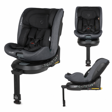 BBP-326089062 Scaun auto i Size 40-150 cm Ario Anthracite sistem i-Size si fixare ISOFIX BebePrice.ro [5]
