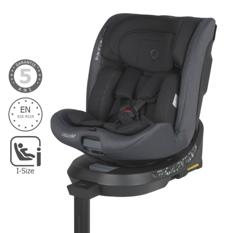 BBP-326089062 Scaun auto i Size 40-150 cm Ario Anthracite sistem i-Size si fixare ISOFIX BebePrice.ro [3]