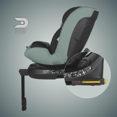 BBP-326089081 Scaun auto i Size 40-150 cm Ario Forest Sage sistem i-Size si fixare ISOFIX BebePrice.ro [12]