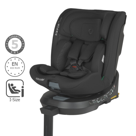 BBP-326098060 Scaun auto i Size 40-150 cm Ario Midnight Black sistem i-Size si fixare ISOFIX BebePrice.ro [2]