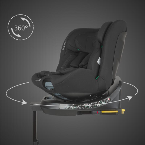 BBP-326098060 Scaun auto i Size 40-150 cm Ario Midnight Black sistem i-Size si fixare ISOFIX BebePrice.ro [7]
