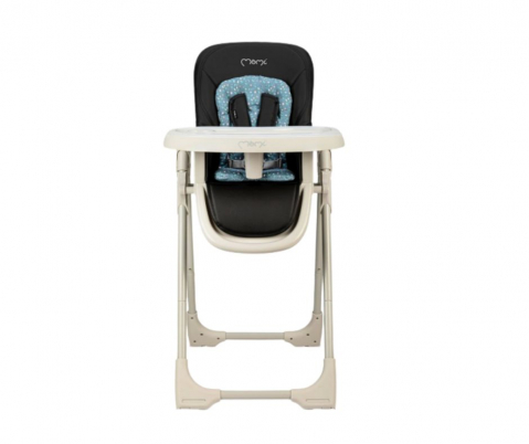 Scaun de masă, 7 pozitii, piele ecologica, GojoX, Black, BebePrice [2]
