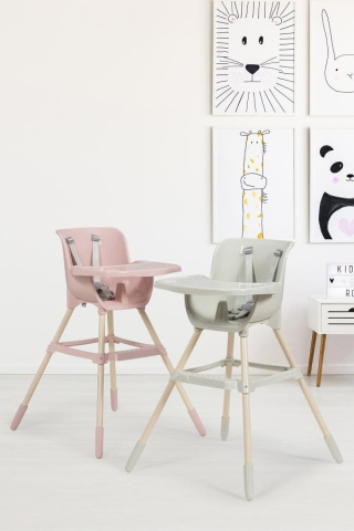 Scaun de masă pentru copii Pink BebePrice.ro [2]