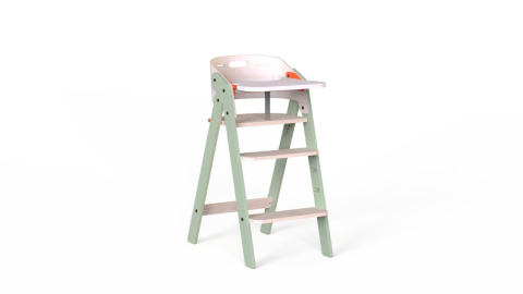 Scaun de masă pliabil din lemn MamaToyz Green BebePrice.ro [2]