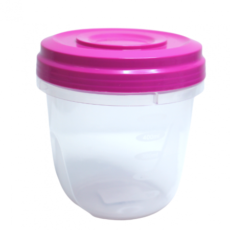 Set 3 caserole cu capac, plastic, 500ml [2]