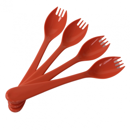 Set 4 platouri si tacamuri, pentru microunde, Light Brown [2]