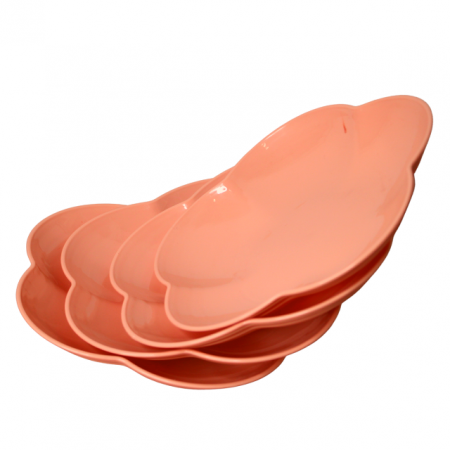 Set 4 farfurii si tacamuri, pentru microunde, Light Brown [4]