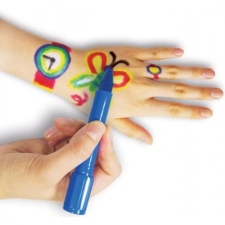 Set 8 markere pentru pictura pe fata, Face Deco , BebePrice [3]