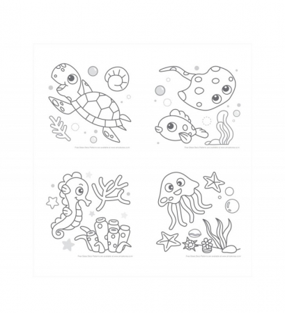 Set de creatie, Galss Deco, 6 culori , BebePrice [6]