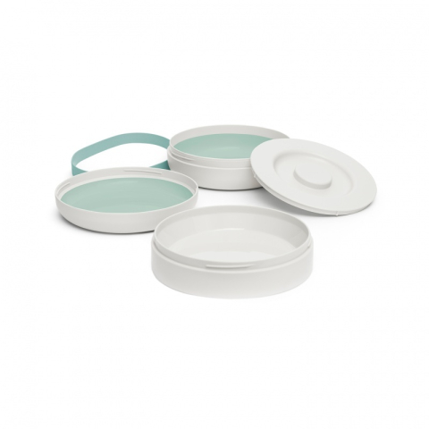 Set boluri pentru prânz Hygge Bentoo Grey 4 luni+ BebePrice.ro [4]