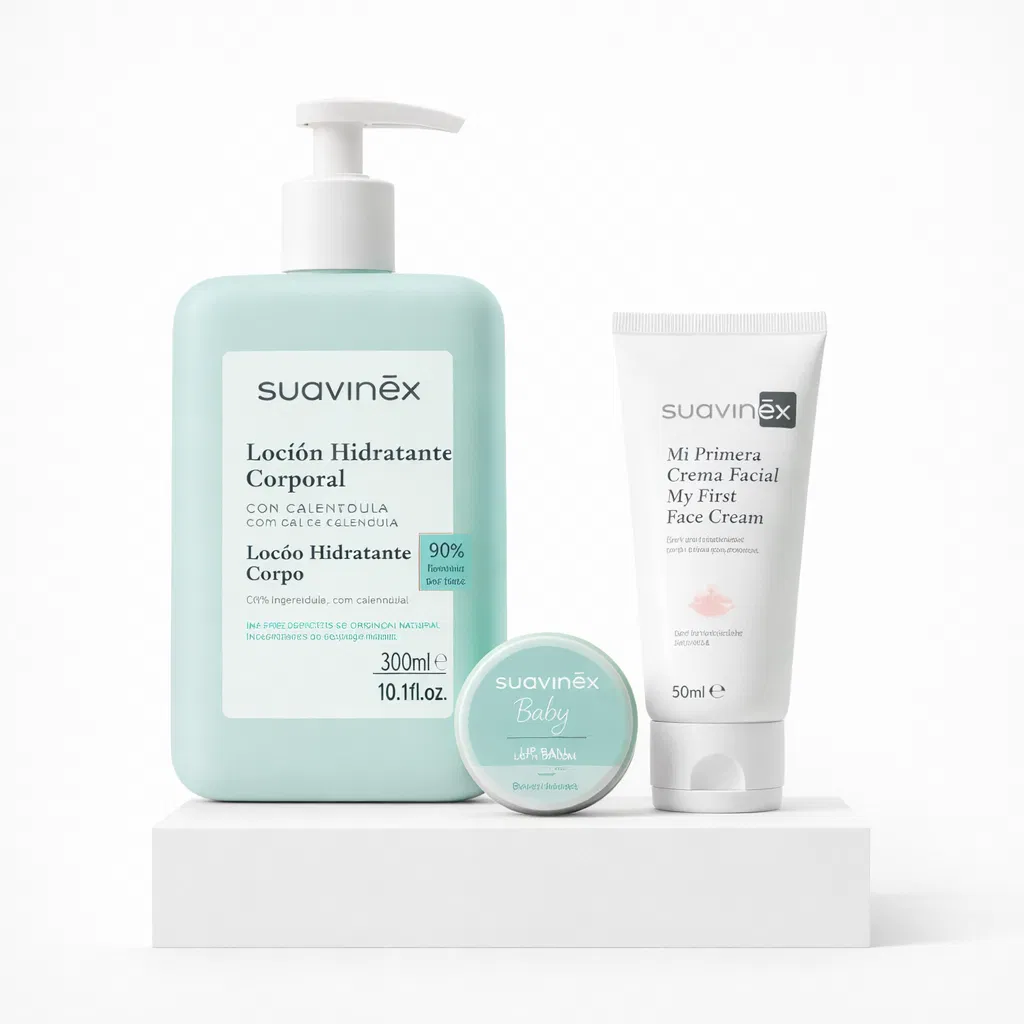 Set cadou îngrijire bebeluși Suavinex Hydration Care Silver BebePrice.ro [2]