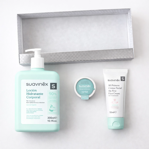 Set cadou îngrijire bebeluși Suavinex Hydration Care Silver BebePrice.ro [7]