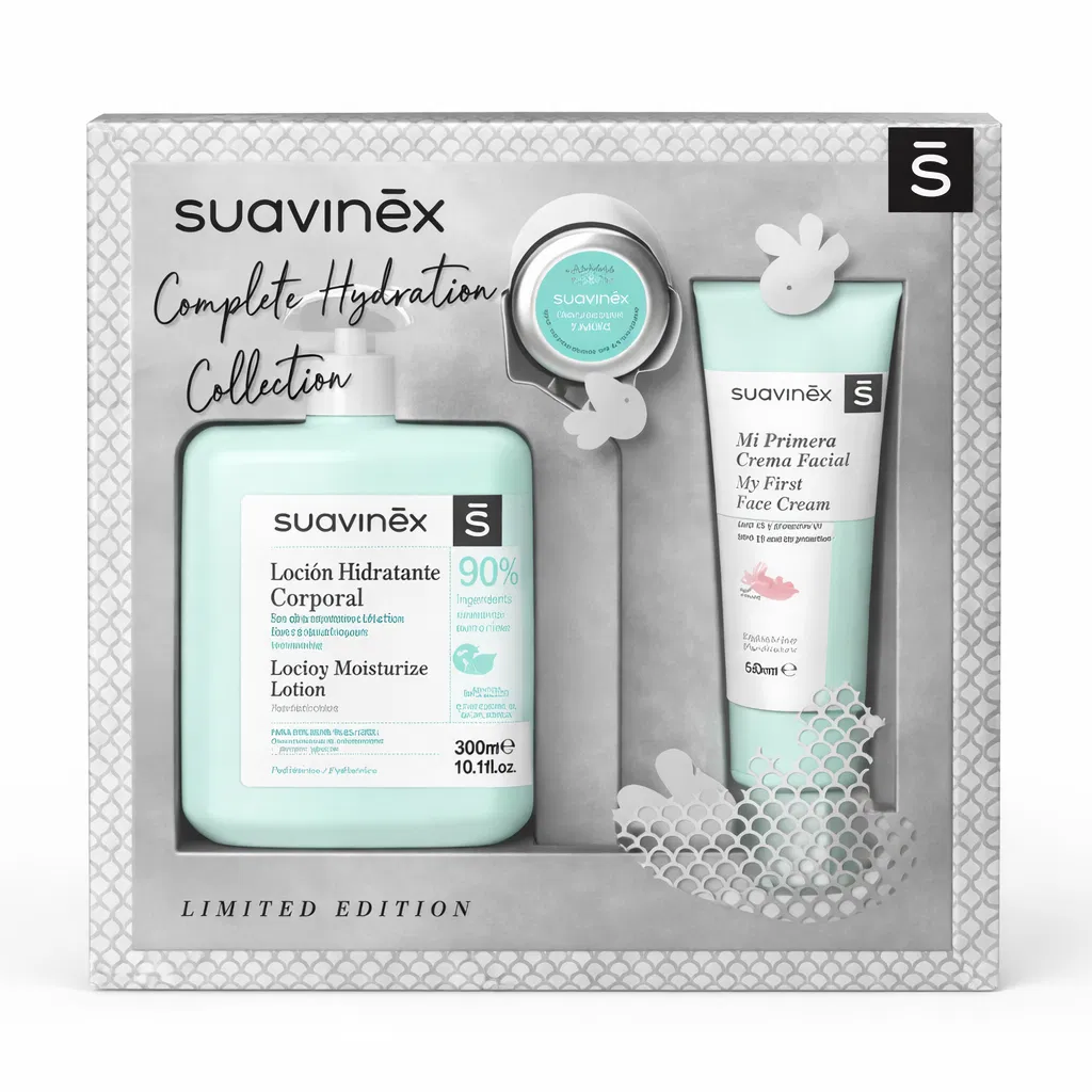 Set cadou îngrijire bebeluși Suavinex Hydration Care Silver BebePrice.ro [1]
