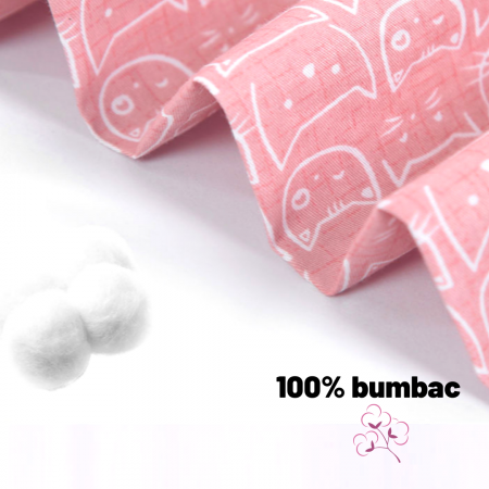 Perna pentru alaptare 2 in 1, cu pernuta occipitala, Pink, BebePrice [3]