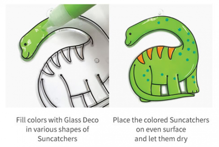 Set de creatie, Sun Deco, 6 sabloane, BebePrice [2]