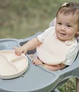 Set diversificare 4 piese din silicon BabyJem Ecru BebePrice.ro [4]