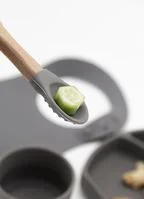 Set diversificare 4 piese din silicon BabyJem Grey BebePrice.ro [4]