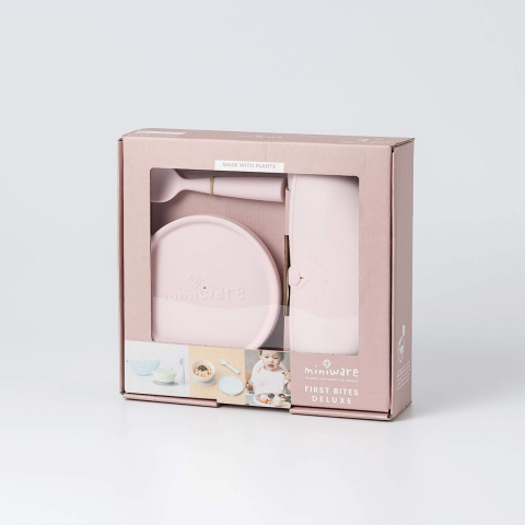 Set diversificare First Bites Deluxe 4 piese Cotton Candy BebePrice.ro [1]