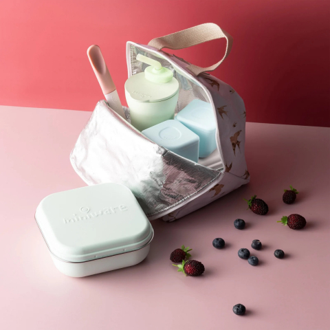 Set geantă termoizolantă Mealtote cu Grow Bento 4 piese Golden Swallow BebePrice.ro [4]
