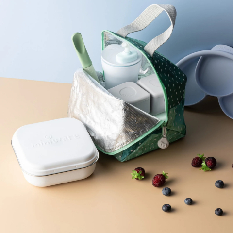 Set geantă termoizolantă Mealtote cu Grow Bento 4 piese Prickly Pear BebePrice.ro [3]