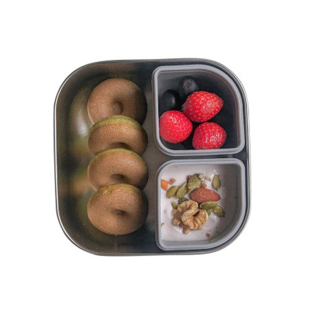 Set Grow Bento cu 2 Silipods 3 piese Cotton Candy Grey BebePrice.ro [6]