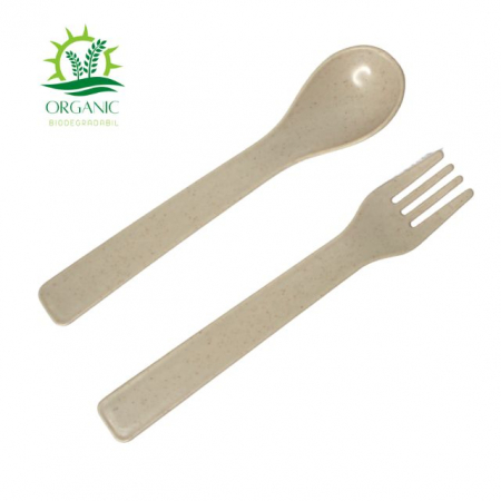Set hranire bebe, rotund, din material organic, Rabbit, Light Brown - 3 piese [3]