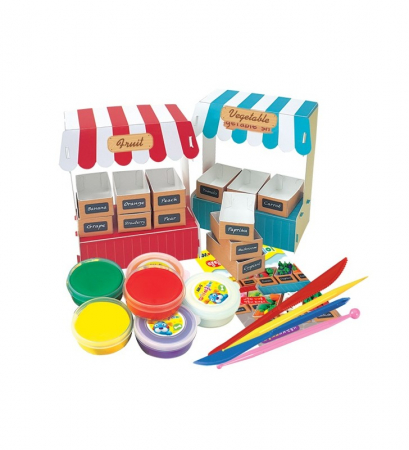 Set plastilina creativ, Market Kit, BebePrice [1]