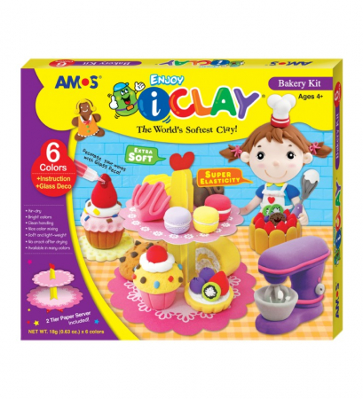 Set plastilina creativ, Bakery Kit, BebePrice [0]