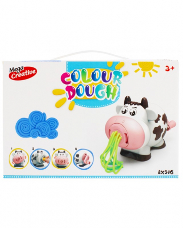 Set plastilina creativ, Cow, Color Dough, 29 piese, BebePrice [0]