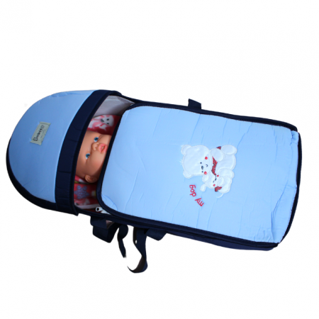 Set port bebe si geanta de maternitate, Bear, Ciel- 2 piese [4]