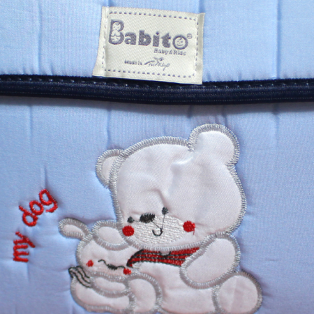 Set port bebe si geanta de maternitate, Bear, Ciel- 2 piese [3]