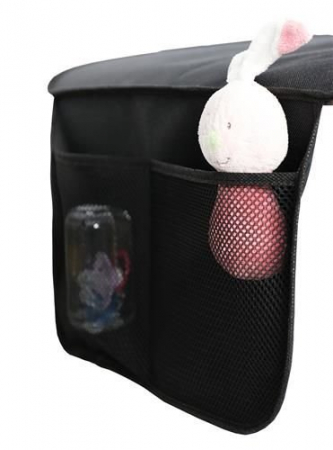 Husa protectie scaun auto,universala, impermeabila, cu organizator, BebePrice [4]