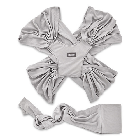 BebePrice.ro-sistem-de-purtare-wrap-elastic-pentru-bebelusi-culoare-gri [4]