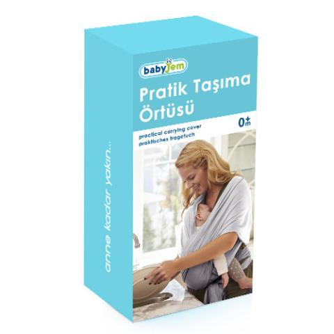 BebePrice.ro-sistem-de-purtare-wrap-elastic-pentru-bebelusi-culoare-gri [5]