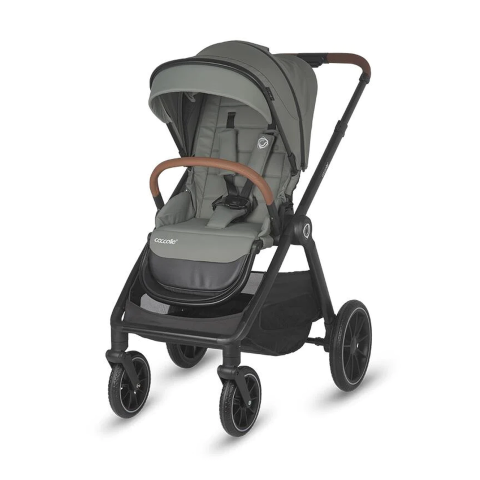 Carucioare - BBP-324062380325080360 Sistem modular 3 in 1 Aspen Moss Green cu Scoica auto i Size Knox Black sistem i-Size si fixare ISOFIX BebePrice.ro