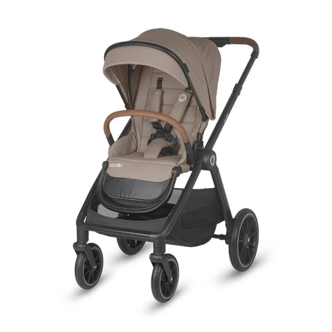 Carucioare - BBP-324062344325080360 Sistem modular 3 in 1 Aspen Sand Beige cu Scoica auto i Size Knox Black sistem i-Size si fixare ISOFIX BebePrice.ro