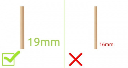Poarta de siguranta extensibila, lemn, 72-122 cm, BebePrice [5]