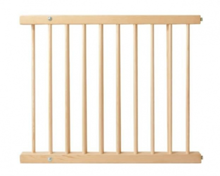Poarta de siguranta extensibila, lemn, 72-122 cm, BebePrice [4]