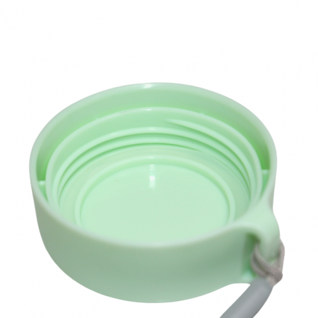 Sticla de apa cu sita, din plastic, Portable Cup, Turcoaz, 600 ml [4]
