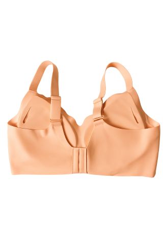 Sutien fara sarma, fara cusaturi, Delicate Shape, Salmon, BebePrice [6]