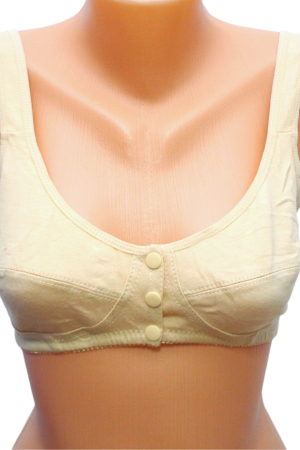 Sutiene pentru alaptare - Sutien pentru alaptare Eco Friendly, Bumbac Organic, Nude, BebePrice