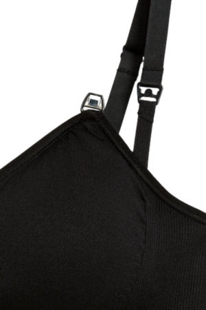 Sutien pentru alaptare tip bustiera din microfibra, Carini, Raven, BebePrice [5]