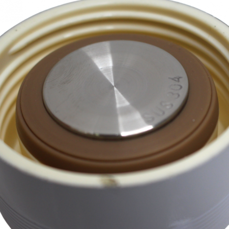 Termos inox cu sita pentru ceai, Galaxy, 450 ml, Brown [4]