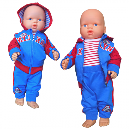 Trening pentru bebelus, Bumbac, Brooklyn -3 piese [4]