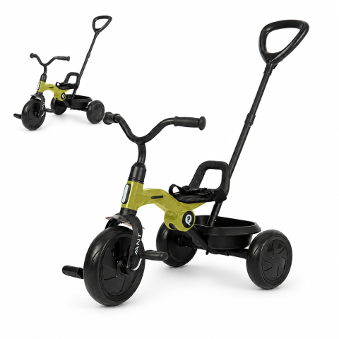 BBP-325QPANTP81 2025 Tricicleta Ant Plus Olive Green sistem de pliere si spatar reglabil BebePrice.ro [3]